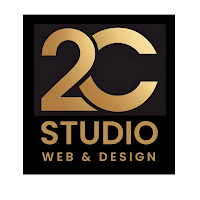 Logo de 2C Studio Web – création de site internet - Avignon