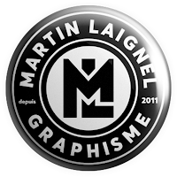Logo de Martin Laignel - direction créative, direction artistique et graphisme