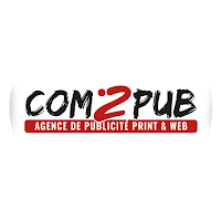 Logo de Com2Pub PAU - Logos, Flyers, Cartes de Visite, Enseignes, Sites Web, Agence de Communication Visuelle