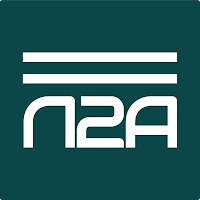 Logo de N2A Enseigne, signalétique, marquage véhicule