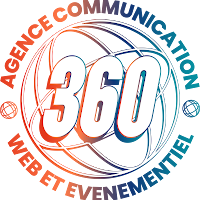 Logo d'Agence 360 Communication - événementiel et com' 📲