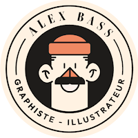 Logo d'Alexandre Bass - Graphiste