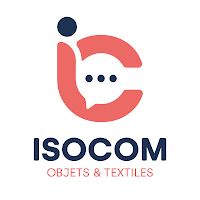 Logo d'Isocom - Objets et textiles personnalisés