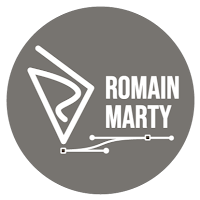 Logo de Romain Marty illustrateur
