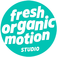 Logo de Fresh Organic Motion Nantes 44 - Studio Création Mascotte