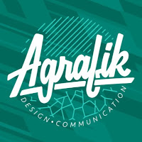 Logo d'Agrafik - Design • Communication