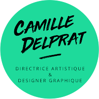 Logo de Camille Delprat Graphiste Freelance
