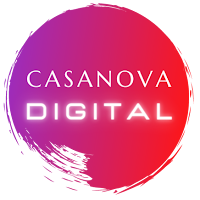 Logo de Casanova Digital - Création de site web - Création graphique - Formation Réseaux Sociaux 06