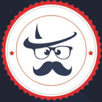 Logo de Moustache : Agence web et communication digitale : création de site référencement SEO