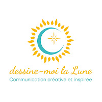 Logo de Dessine-moi la Lune - Communication inspirée