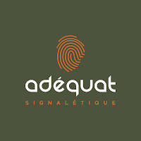 Logo de 🎯Enseigne et publicité adhésive - Adéquat Signalétique