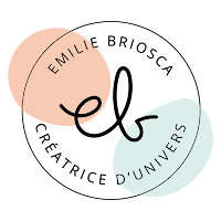 Logo d'Emilie BRIOSCA graphiste webdesigner
