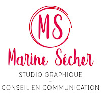 Logo de Marine Secher / Studio graphique - Conseil en communication