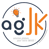Logo d'AGJK, Agence de communication globale !