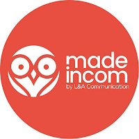 Logo de Made in Com by L&A communication