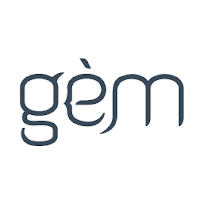 Logo de gèm communication, Edwige Gandon