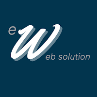 Logo d'EWEBSOLUTION: Création site internet Vitrine & Ecommerce