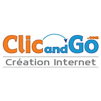 Logo de CLIC AND GO - Création site internet Thonon-les-Bains