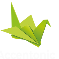 Logo d'Accentonic, communication et acquisition depuis 1994
