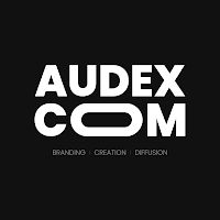 Logo d'AUDEXCOM - Agence de communication Reims