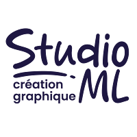 Logo de ML Création Graphique - Graphiste Reims
