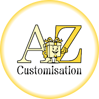 Logo d'AZcustomisation - Boutique Cadeaux Personnalisés