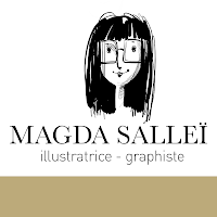 Logo de Magda Salleï - Illustratrice/graphiste