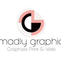 Logo de MADLY GRAPHIC - Magali Magnouloux - Graphiste & Webdesigner - Saint-Etienne - Loire