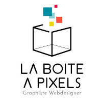 Logo de la Boite à pixels - Graphiste & Webdesigner