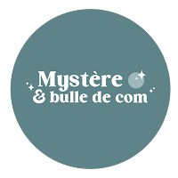 Logo de Vinciane Lacaze - Mystère et bulle de com'