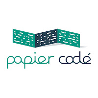 Logo de Papier Codé, Graphisme & Création de site internet