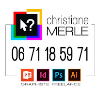 Logo de CHRISTIANE MERLE - GRAPHISTE POWERPOINT - FREELANCE