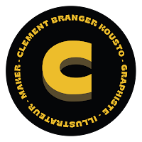 Logo de Clément Branger - Graphiste / Illustrateur / Maker - Nantes