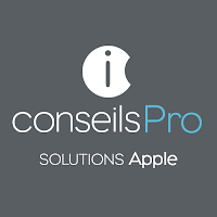 Logo d'iConseilsPro, Solutions Apple