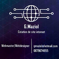 Logo de Webmaster/webdesigner G.Maziol