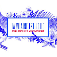 Logo de LA VILAINE EST JOLIE {Séverine coquelin} Agence de Communication - Graphiste