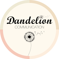Logo de Dandelion Communication - Graphiste indépendante à Beaune - Agence de communication