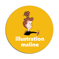 Logo d'Illustration Maline - Virginie Trémé