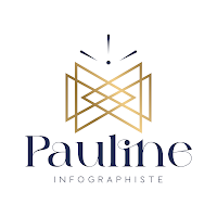 Logo de Pauline Infographiste - Votre communication sur-mesure