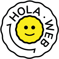 Logo de Holaweb - Agence web et communication visuelle by Printshopcrea