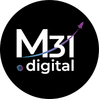 Logo de M31 digital – Agence de communication & sites web Rixheim