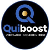 Logo de Quiboost - Webstratégie acquisition clients