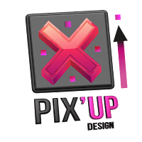 Logo de Pix'up Design