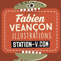 Logo de Fabien Veançon Graphiste Illustrateur sur Station-V