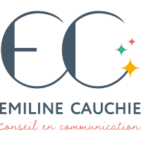 Logo d'Emiline CAUCHIE, conseil en communication - chargée de communication