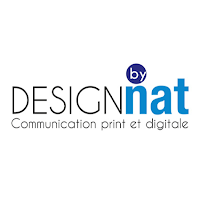 Logo de Design by Nat | Graphiste Freelance à Lisieux