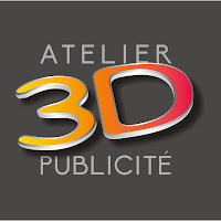 Logo d'Atelier 3D Publicité