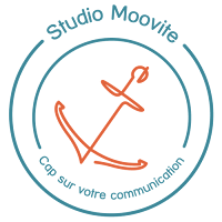 Logo de Studio Moovite - Graphiste et webdesigner indépendante sur nantes
