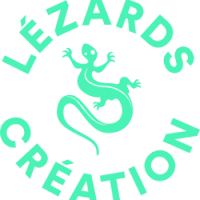 Logo de Lézards Création - agence de communication et web