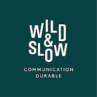Logo de Wild&Slow, communication durable